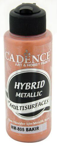 Cadence - Hybride Acrylverf - Metallic - Koper - 120 ml (HM-805)