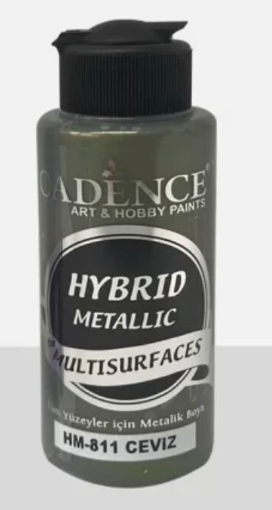 Cadence - Hybride Acrylverf - Metallic - Walnut - 120 ml (HM-811)
