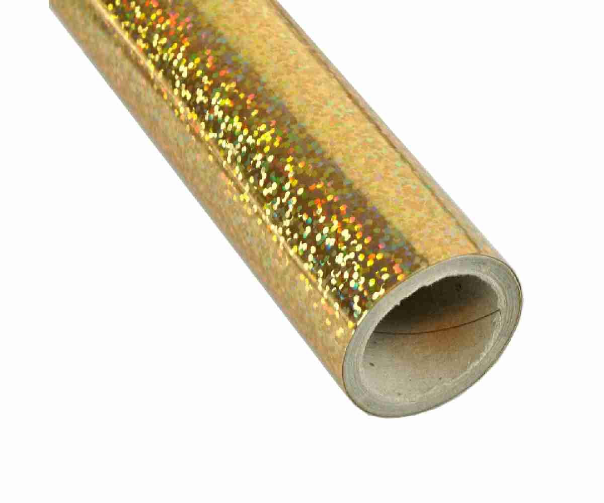Hot Stamp Folie - Sparkle Gold - 25 meter x 30cm (S20-25) *