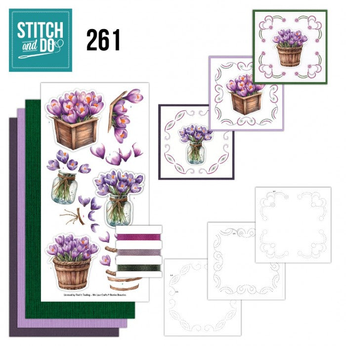 Stitch and Do 261 - Berries Beeauties - First Blossoms