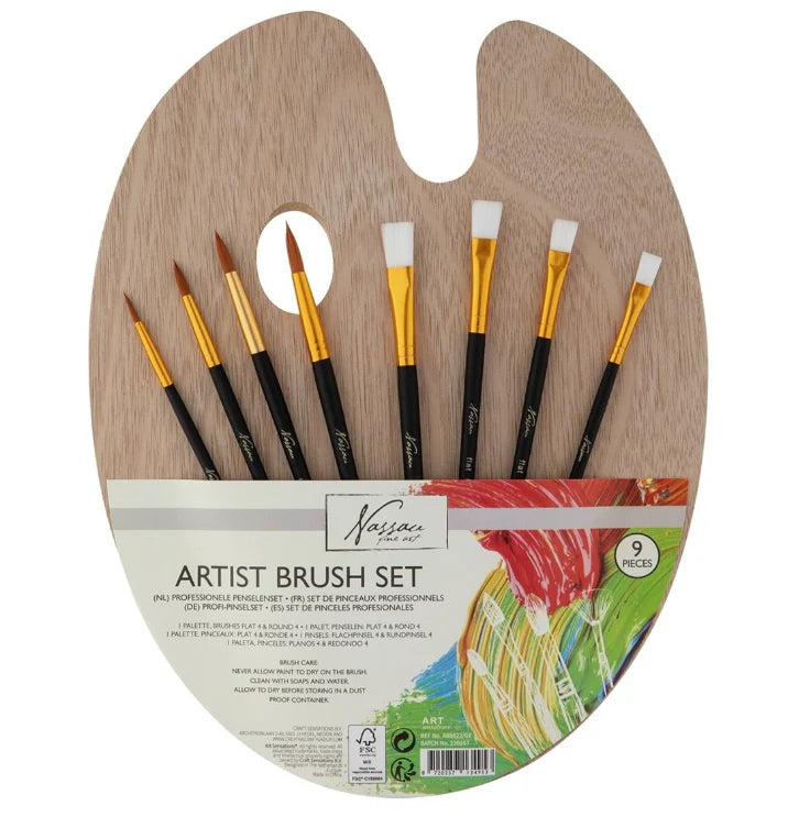 Aquarelverf Penselen