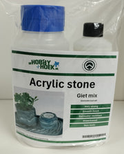 Acrylic stone casting mix - Gietmateriaal wit 1,5kg