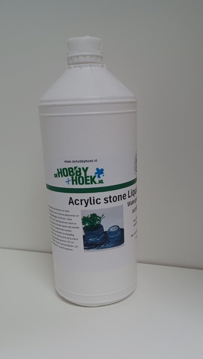 Acrylic stone casting mix - Gietmateriaal wit 3kg