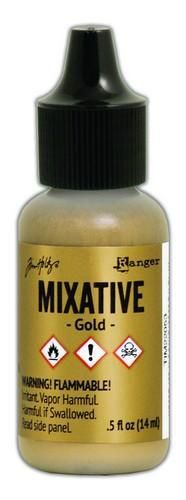 Ranger Alcohol Ink 15 ml - gold TIM22053 Tim Holz