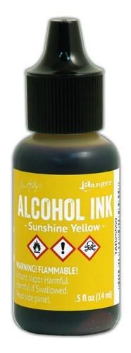 Ranger Alcohol Ink 15 ml - sunshine yellow TAB25559 Tim Holz
