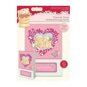 A5 Decoupage Card Kit - Forever love - Picnic (AFGEPRIJSD)