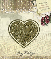Die - Amy Design - Die - Classic Christmas - Star-filled heart (AFGEPRIJSD)