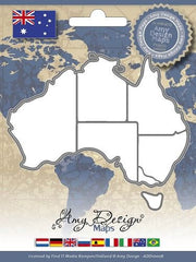Die - Amy Design - Maps - Australia (AFGEPRIJSD)