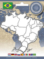 Die - Amy Design - Maps - Brazil (AFGEPRIJSD)