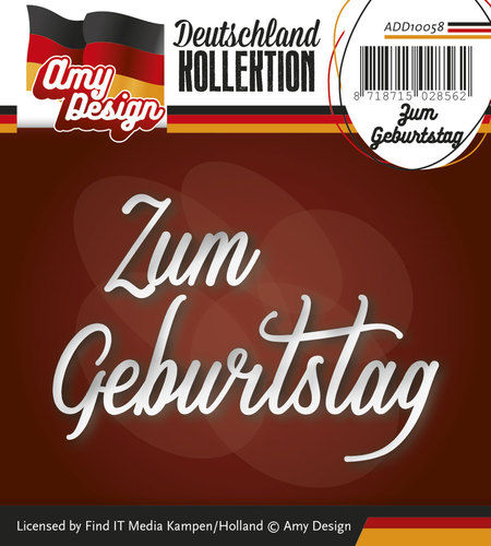 Die - Amy Design - Zum Geburtstag (AFGEPRIJSD)
