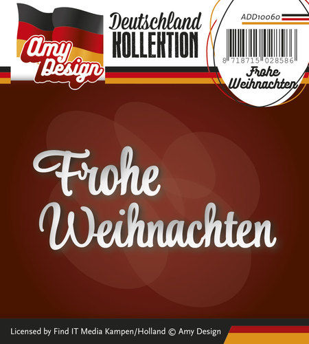 Die - Amy Design - Frohe Weihnachten (AFGEPRIJSD)