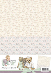 Paperpack background sheets 1 - Baby Collection - Amy Design