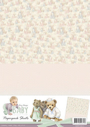 Paperpack background sheets 3 - Baby Collection - Amy Design (AFGEPRIJSD)