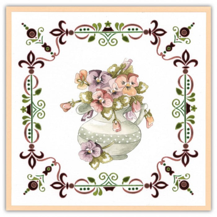 Dot And Do 257 - Precious Marieke - Painted Pansies