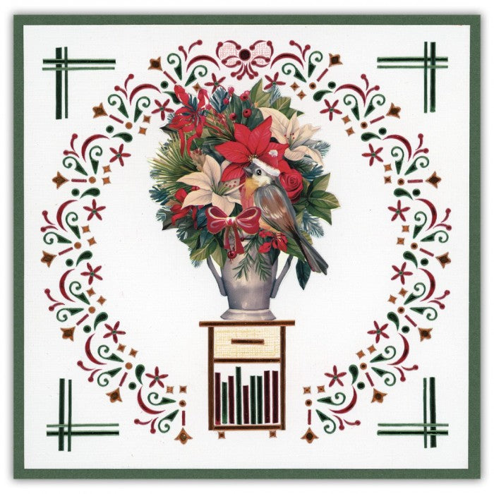 Dot and Do 281 - Yvonne Creations - Floral Christmas