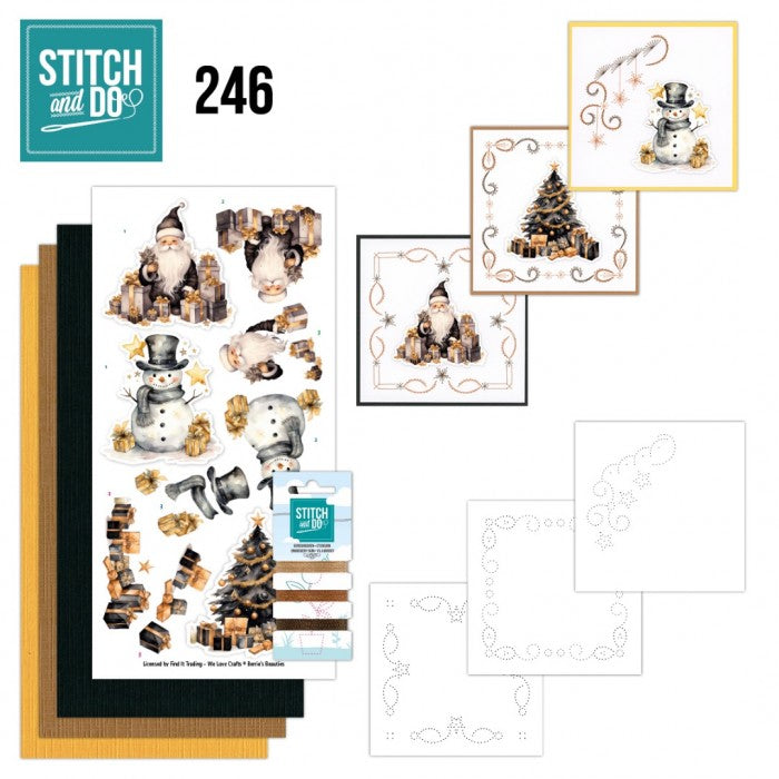 Stitch and Do 247 - Berries Beauties - Gnomie Holidays