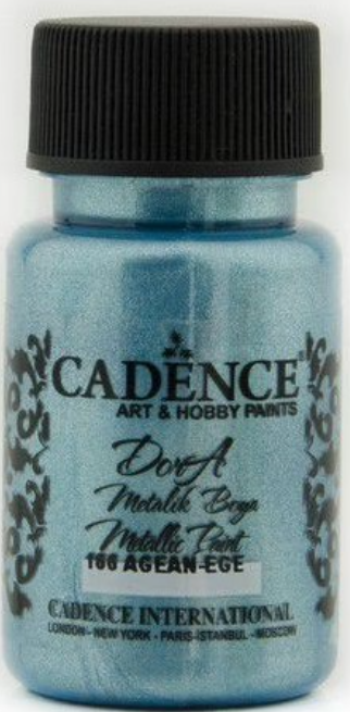 Cadence - Dora Acrylverf Metallic - Agean - 50ml - (0166)