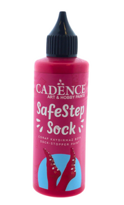 Cadence SafeStep Sock-Stop Anti-Slip Verf Red (0002) *