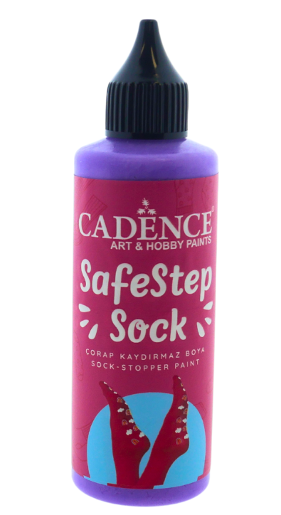 Cadence SafeStep Sock-Stop Anti-Slip Verf Purple (0006) *