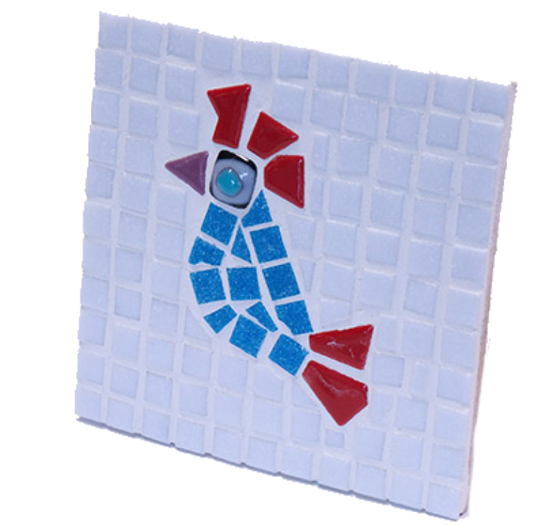 Mosaikstein Glazen Ogen 15x20 mm Groen 2 stuks (AR30a) *