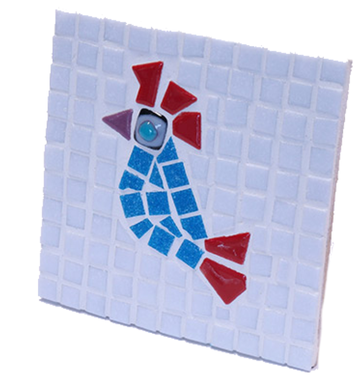 Mosaikstein Glazen Ogen 15x20 mm Geel 2 stuks (AR50a) *