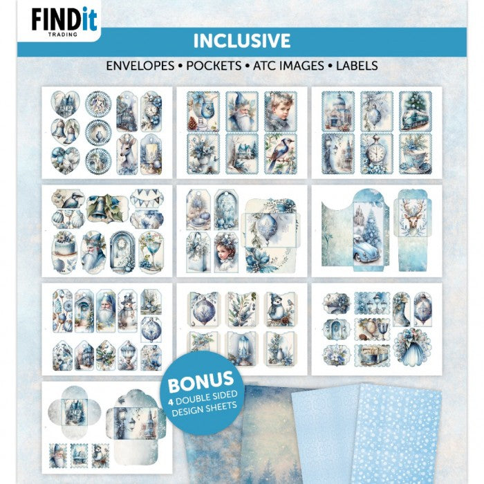 Berries Beauties All in one Craft Boek 3 - Blue Christmas (BBCB10003)