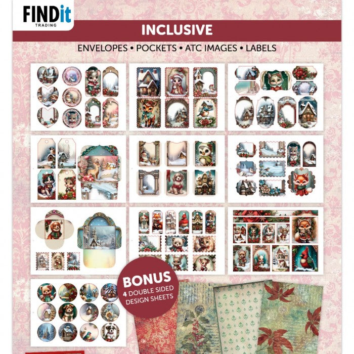 Berries Beauties All in one Craft Boek 4 - Red Christmas (BBCB10004)