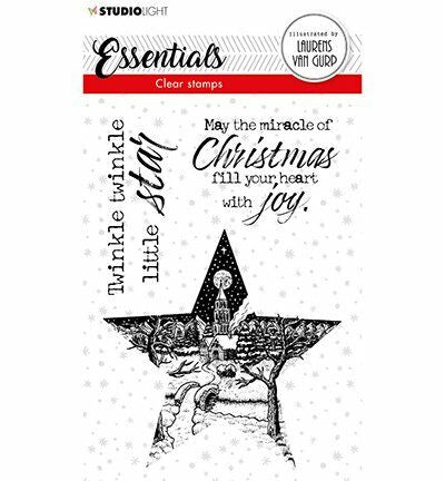 BL Clear stamp Star Essentials 105x148mm nr.112