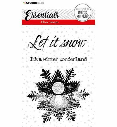 BL Clear stamp Snowflake Essentials 105x148mm nr.113 (BL-ES-STAMP113) (AFGEPRIJSD)
