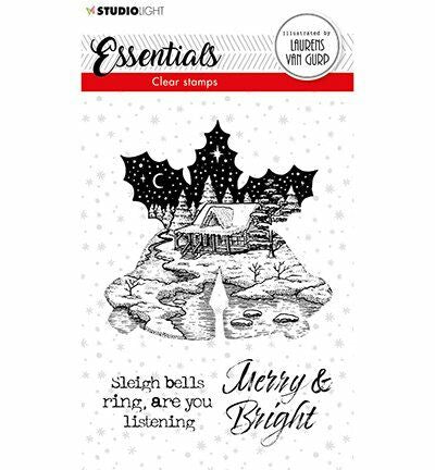 BL Clear stamp Christmas Bells Essentials 105x148mm nr.114