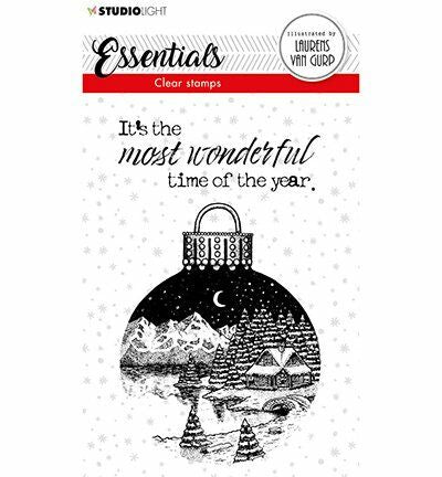 BL Clear stamp Christmas Ball Essentials 105x148mm nr.116
