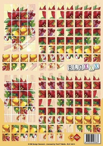 Knipvel - Card Deco - Bloxx 15: Bloemen met belletjes