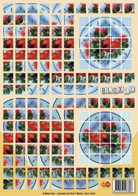 Knipvel - Card Deco - Bloxx 12: Vogels