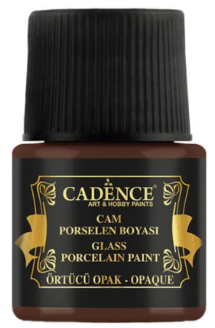 Cadence - Glas- en Porseleinverf - Opaque - Bordeaux 45 ml (0000) *