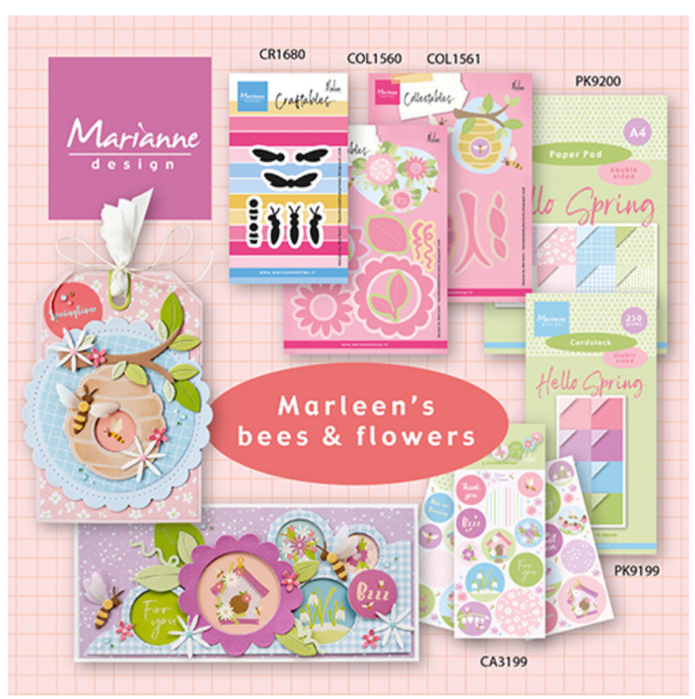 Stickers by Marleen Hello Spring (CA3199) *