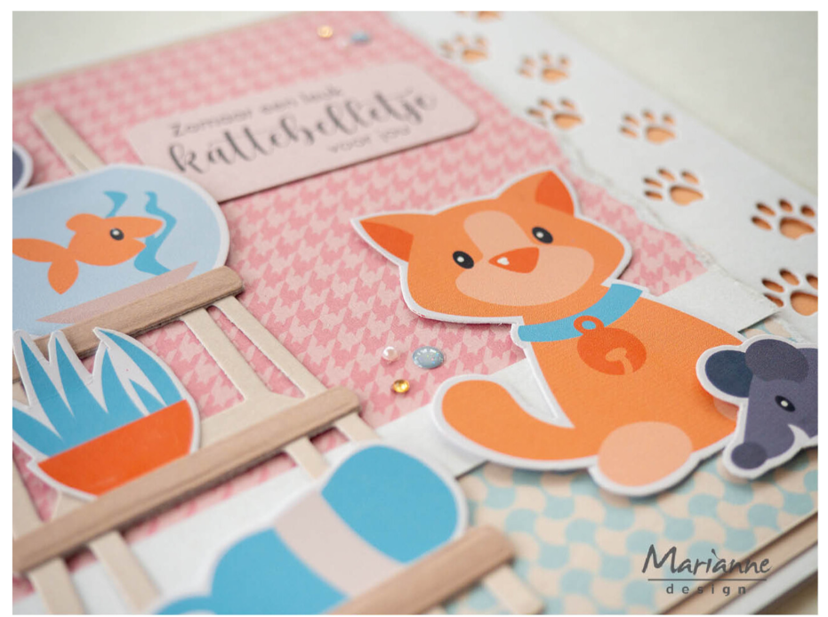 Decorations Stickers Eline's Cats & Dogs (CA3200) *