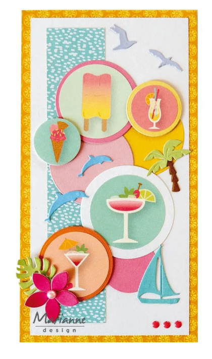 Marianne Design • Stickers Fresh Lemonade by Marleen (CA3206) *