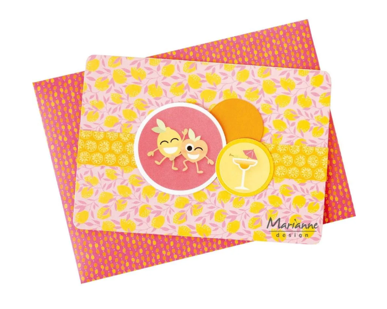 Marianne Design • Stickers Fresh Lemonade by Marleen (CA3206) *