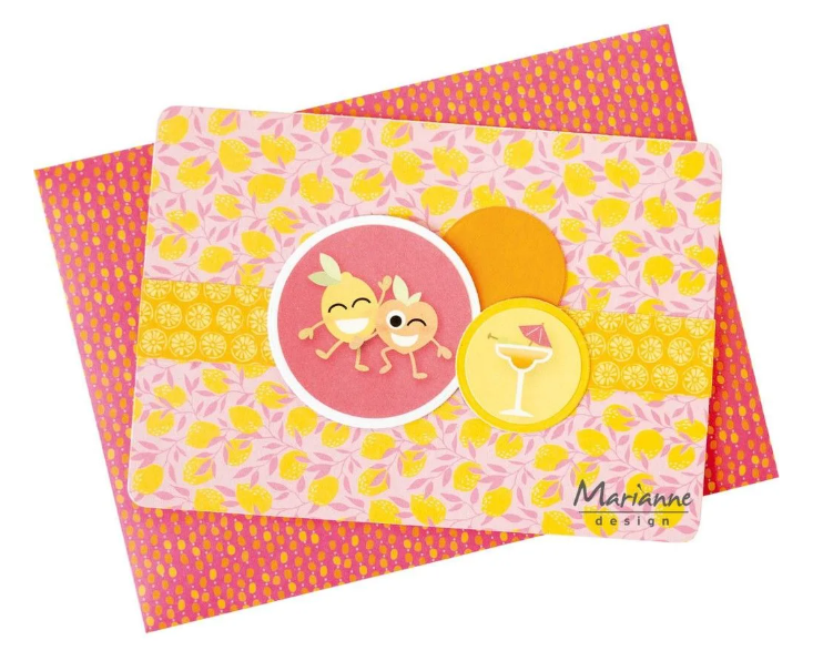 Marianne Design • Stickers Fresh Lemonade by Marleen (CA3207) *