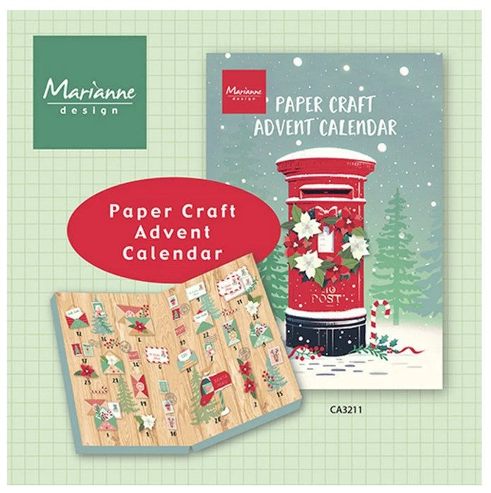 Marianne Design • Advent Calender Papercraft Advent Calender 2025 (ca3211) *