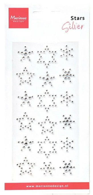 Marianne Design • Rhinestone Stars Silver (CA3216) *