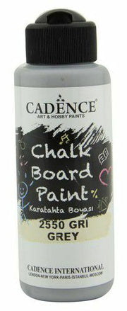 Cadence Chalkboard verf Grijs 120 ml   - OPRUIMING (2550)
