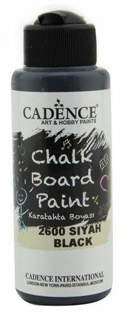 Cadence Chalkboard verf Zwart 120 ml   *