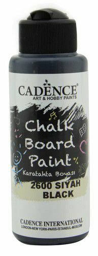 Cadence Chalkboard verf Zwart 120 ml   *