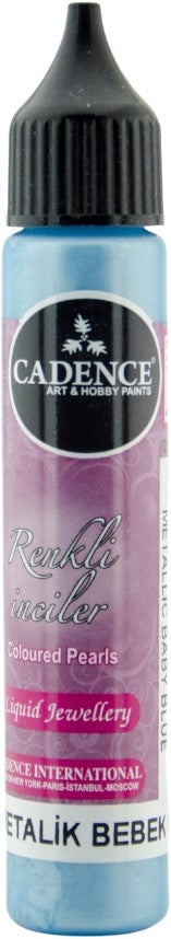 Cadence - Colored Pearls - Metallic - Baby Blue - 25 ml (Pearls0591) *
