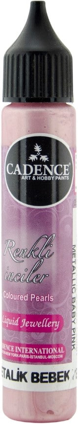 Cadence - Colored Pearls - Metallic - Baby Pink - 25 ml (Pearls0592) *