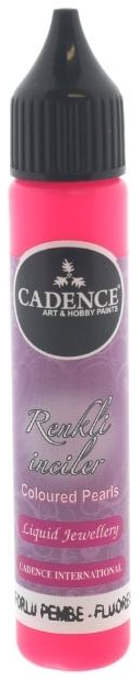 Cadence - Colored Pearls - Neon Roze  - 25 ml (Pearls0574) *