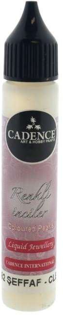 Cadence - Colored Pearls - Transparant - 25 ml (Pearls0582) *