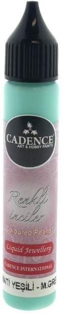 Cadence - Colored Pearls - Opaque - Mintgroen - 25 ml (Pearls0555) *