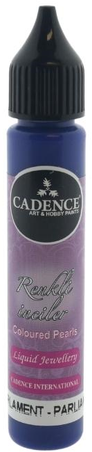 Cadence - Colored Pearls - Opaque - Parliament - 25 ml (Pearls0560) *